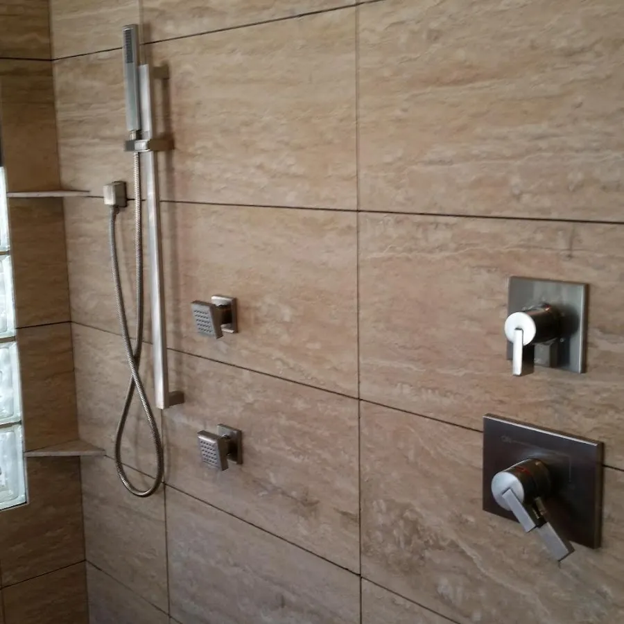 Shower fixture installation for Frozen Pipe Repair in Antrim